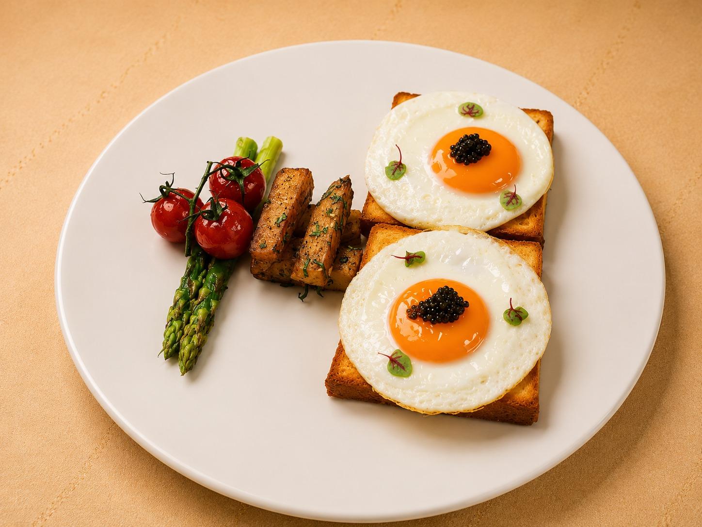 Caviar & Fried Eggs