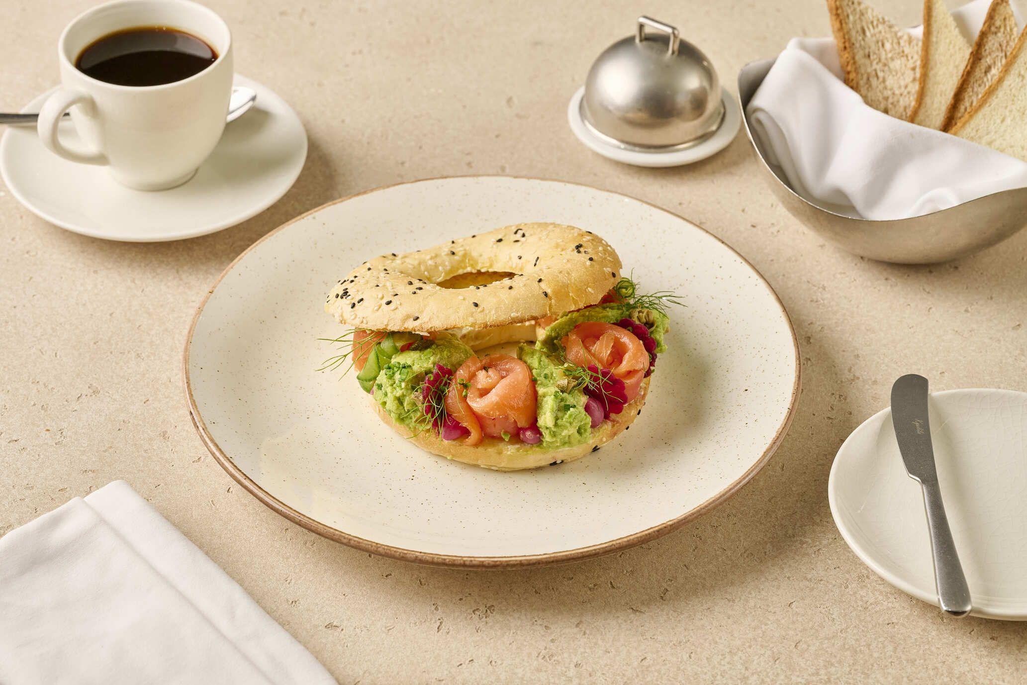 SMOKED SALMON KETO BAGEL